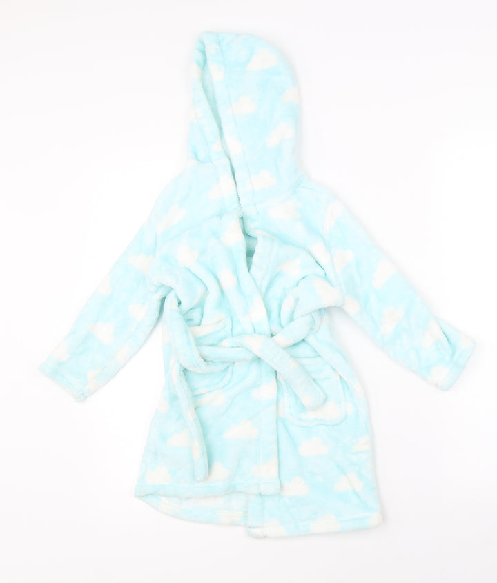 Marks & Spencer Boys Blue Robe Size 3-4 Years