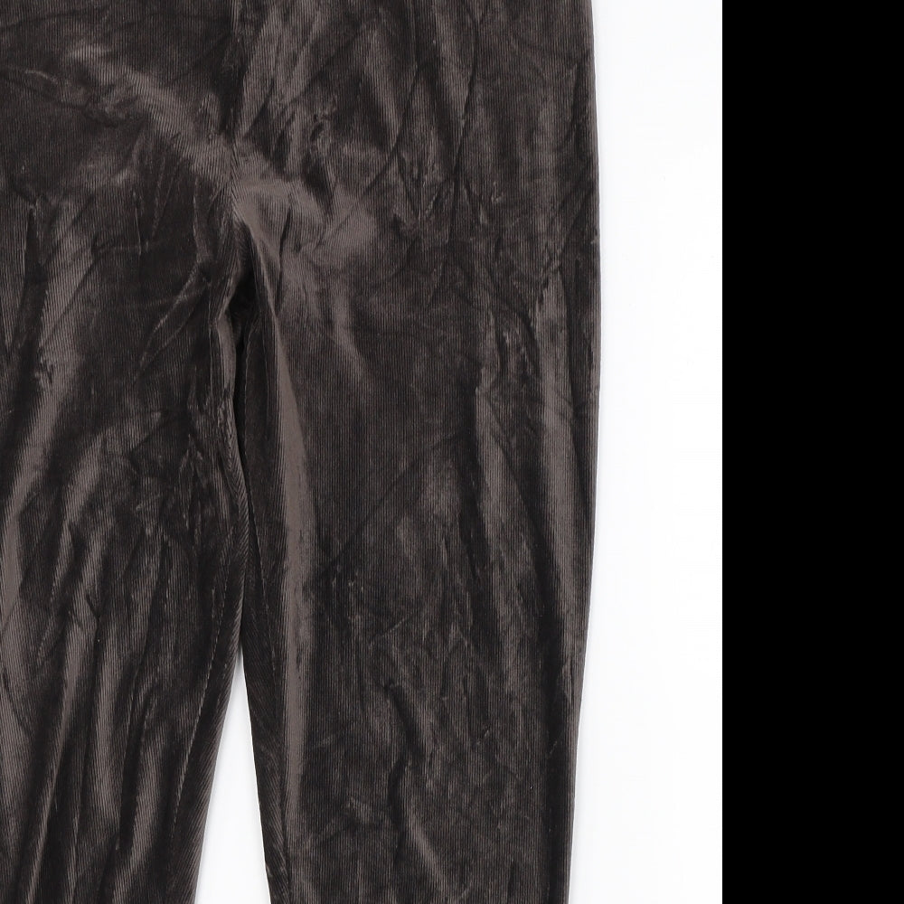 Marks & Spencer Womens Brown   Trousers  Size 18 L24 in