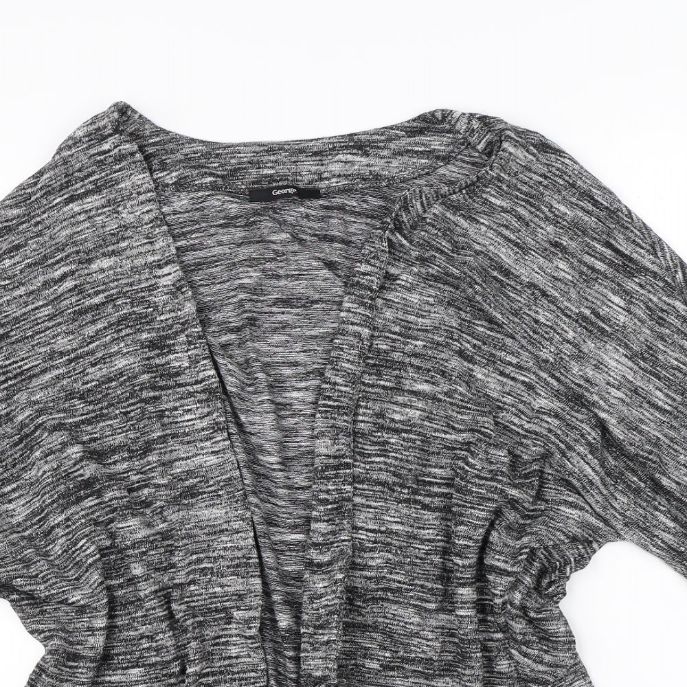 George Womens Grey   Cardigan Jumper Size 14