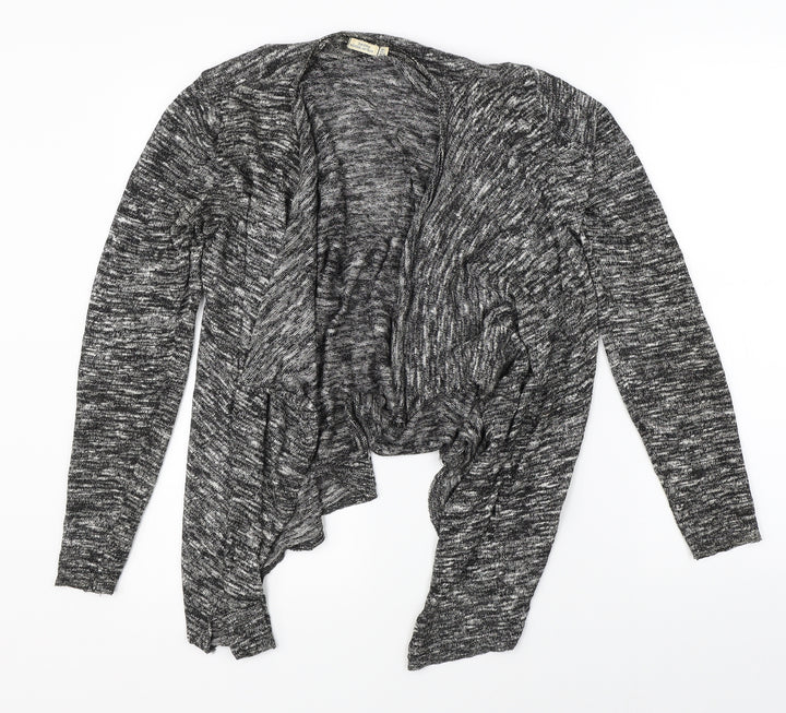 Bershka Womens Grey Cardigan Jumper Size L