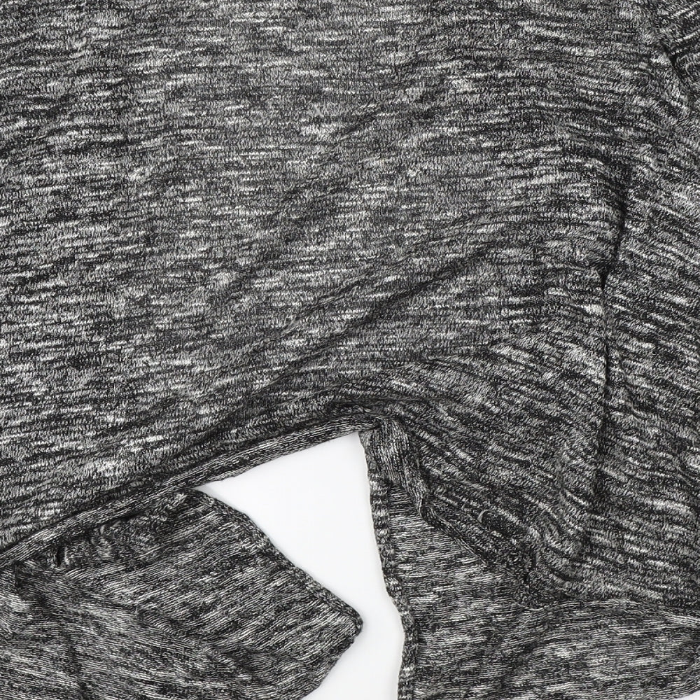 Bershka Womens Grey   Cardigan Jumper Size L