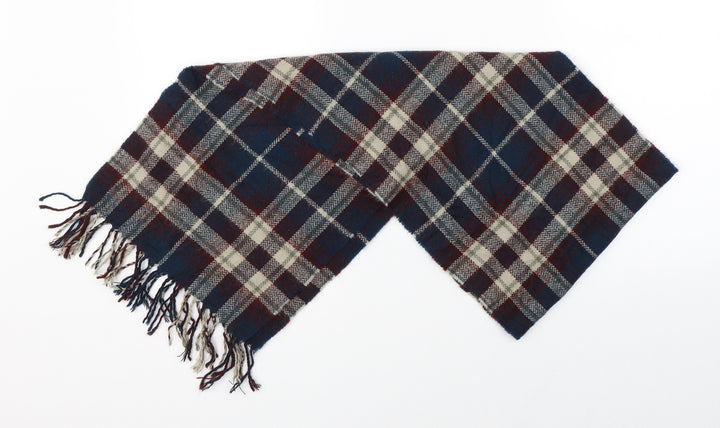 Preworn Unisex Multicoloured Check   Scarf