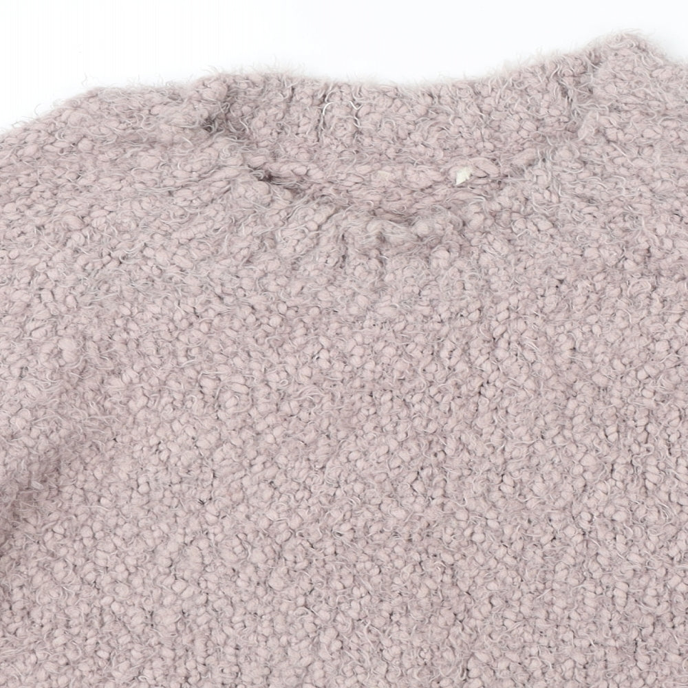 Marks & Spencer Womens Pink  Knit Pullover Jumper Size 8