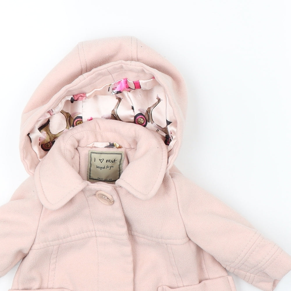 NEXT Girls Pink   Jacket  Size 3-6 Months