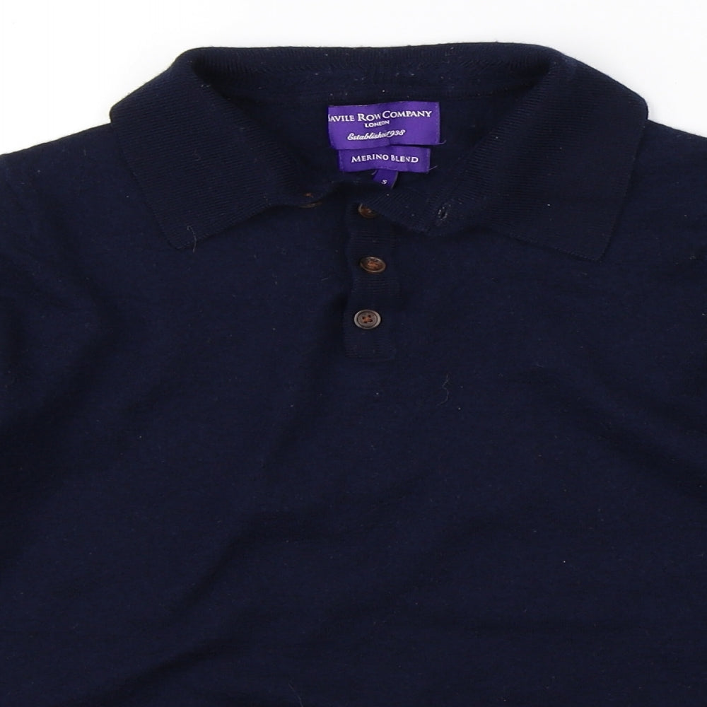 Savilel Row Company Womens Blue   Pullover Jumper Size S