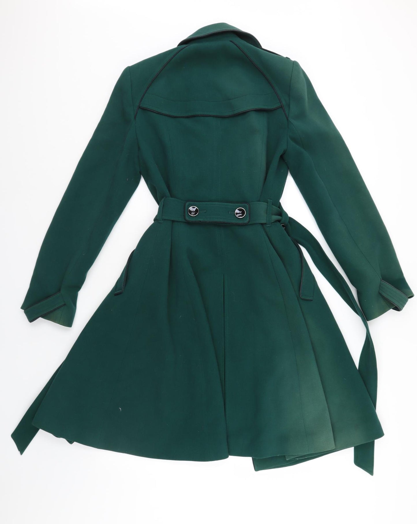 Principles Womens Green   Overcoat Coat Size 10