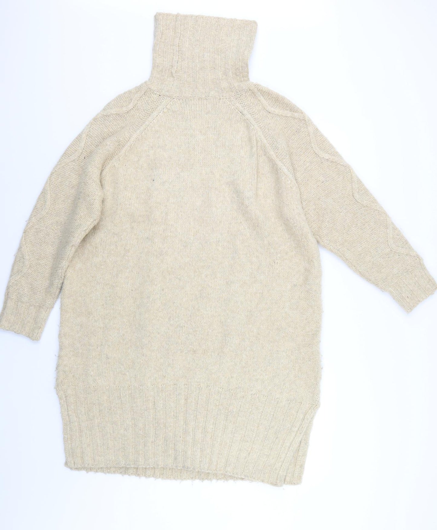 TU Womens Beige Argyle/Diamond  Pullover Jumper Size 18