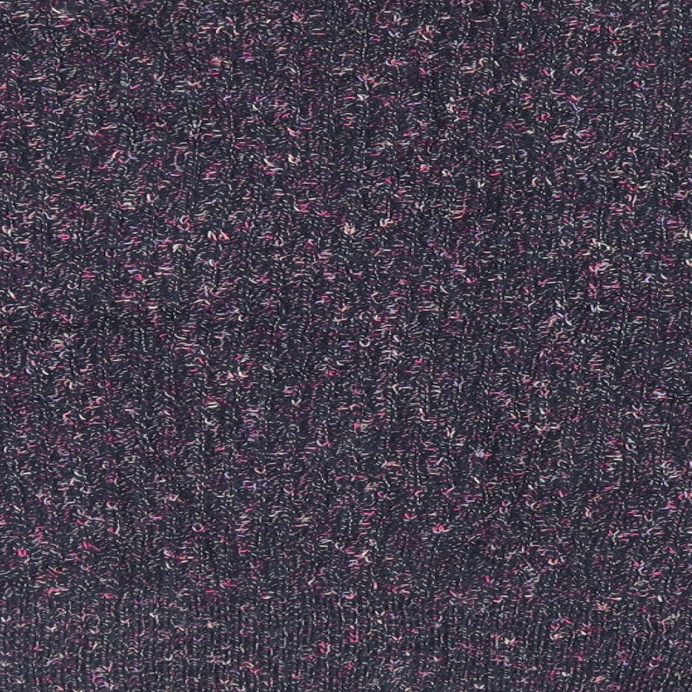 M&S Womens Purple   Cardigan Jumper Size L