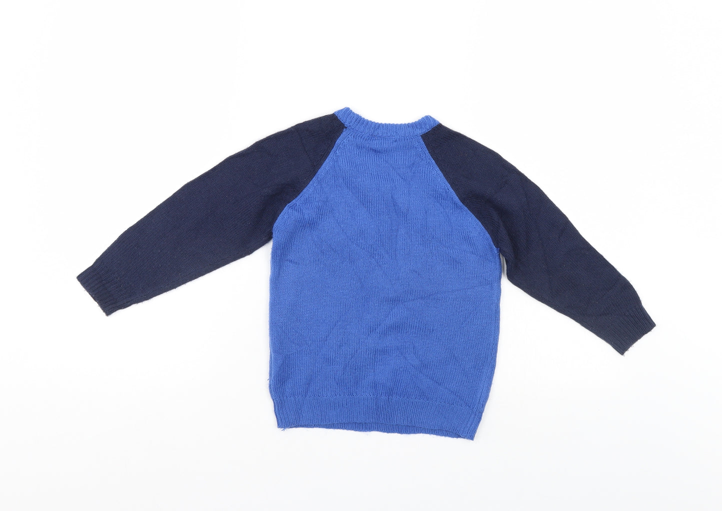 PEP & CO Girls Blue   Pullover Jumper Size 4-5 Years