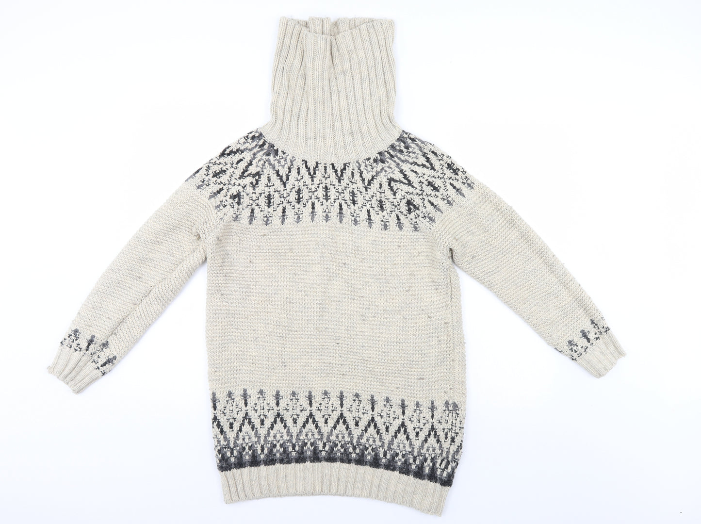 M&S Womens Ivory   Pullover Jumper Size 10