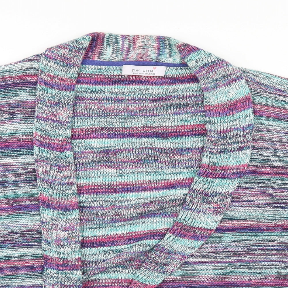 Per Una Womens Multicoloured   Cardigan Jumper Size 14
