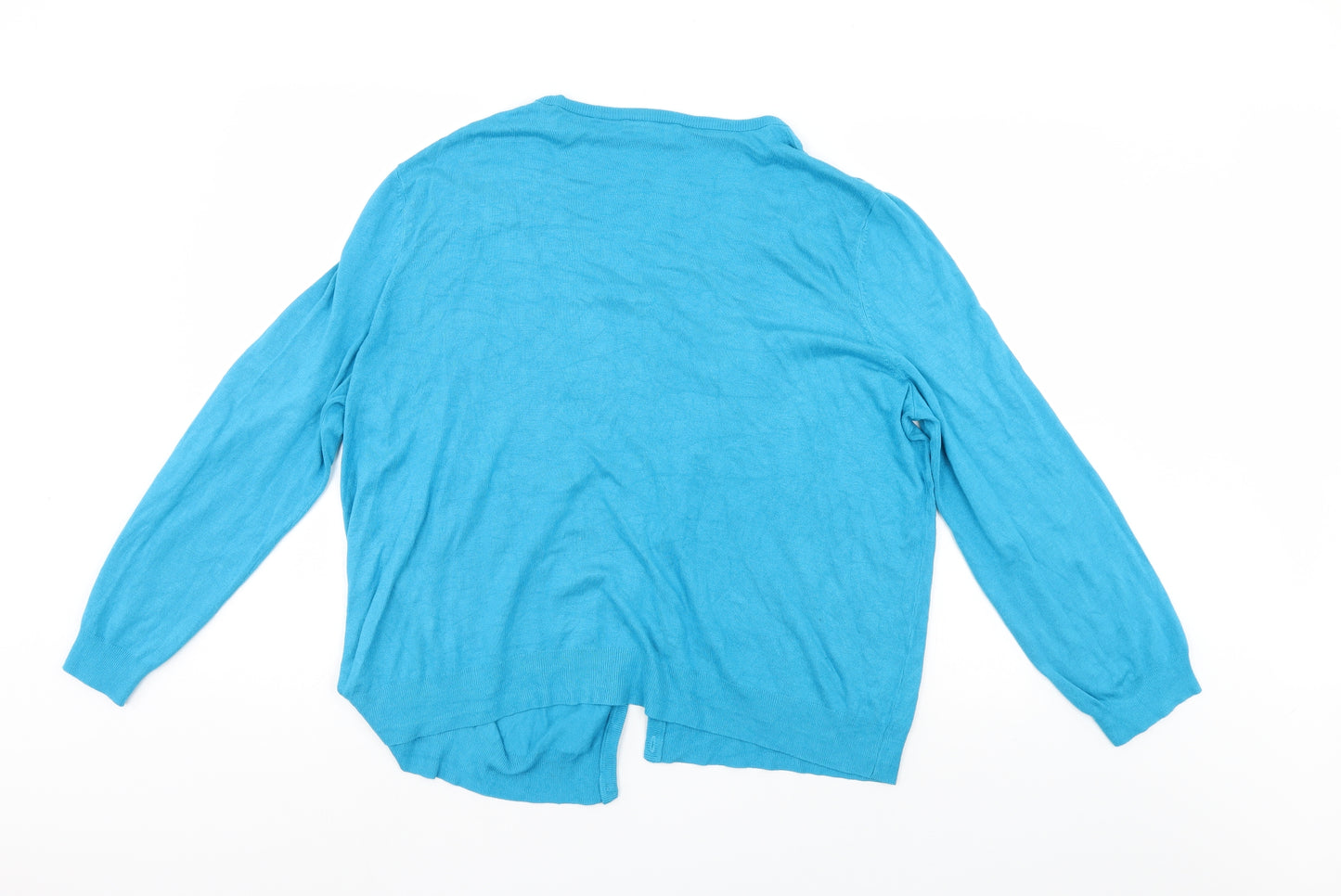 George Womens Blue   Cardigan Jumper Size 22