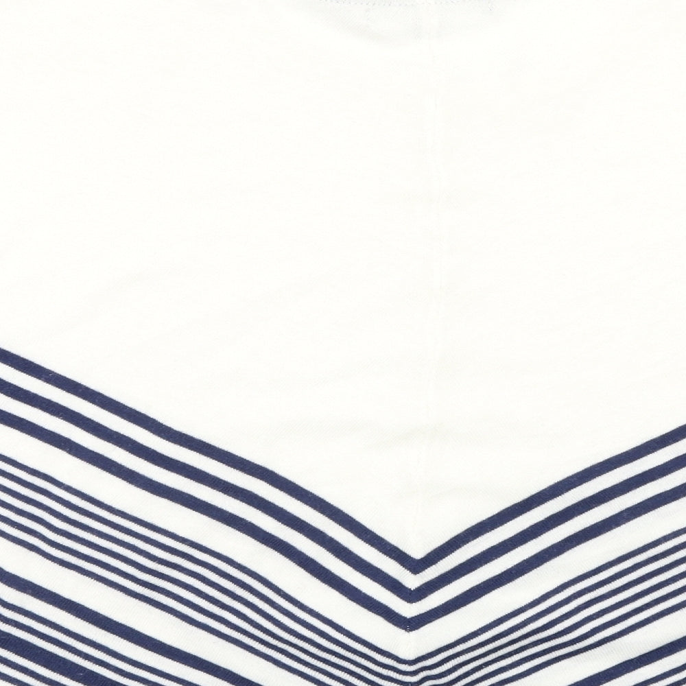 Oliver Bonas Womens Multicoloured Striped  Pullover Jumper Size 14  - Batwing