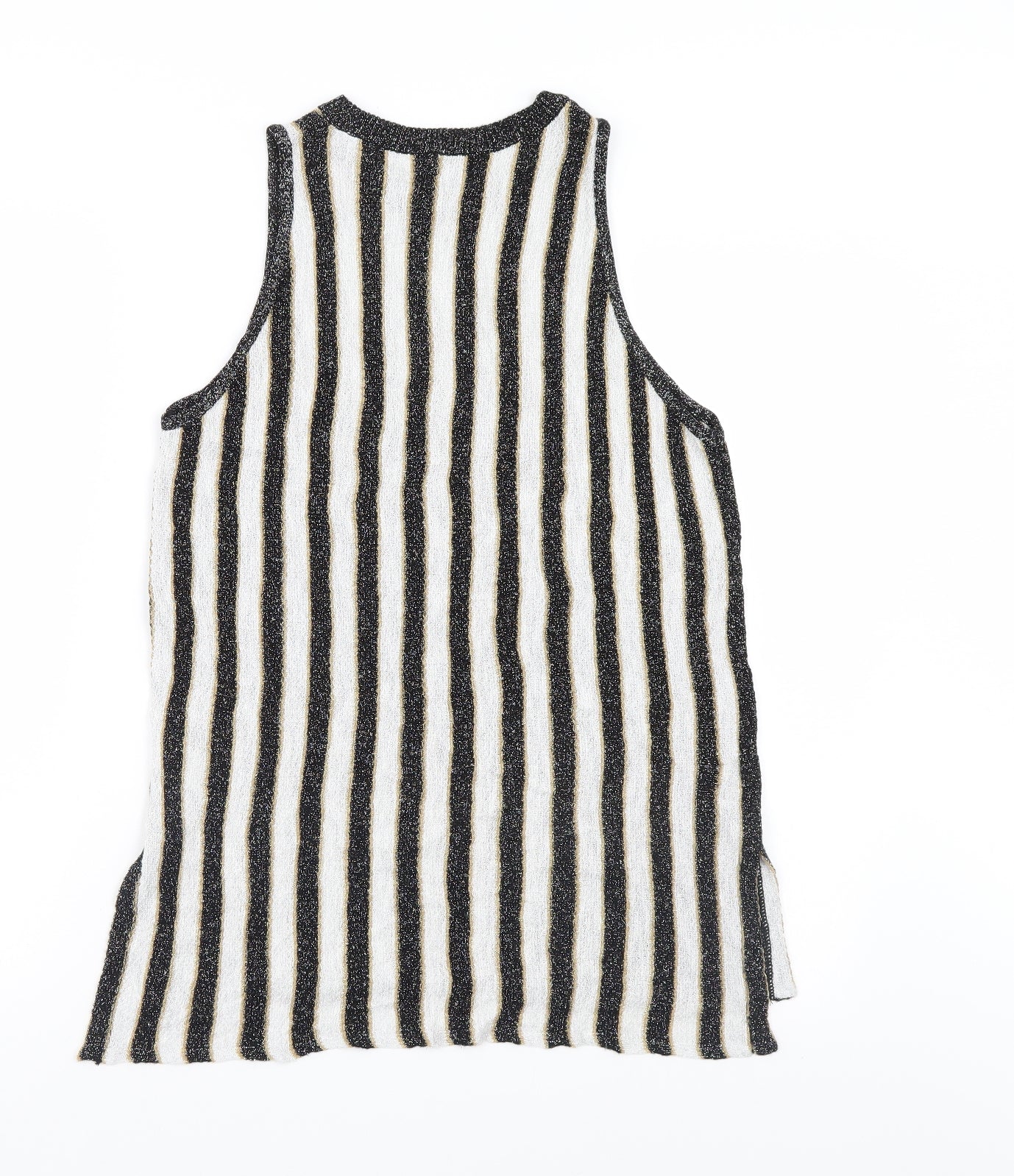 River Island Womens Multicoloured Striped  Basic Tank Size 14
