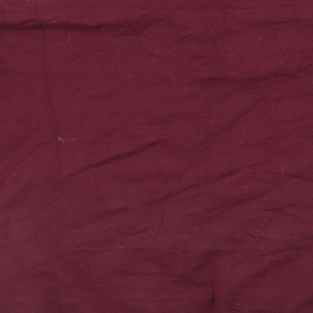 Giordano Womens Purple   Henley Jumper Size 4