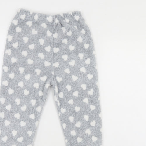 Primark Girls Grey Polka Dot   Pyjama Pants Size 9-10 Years