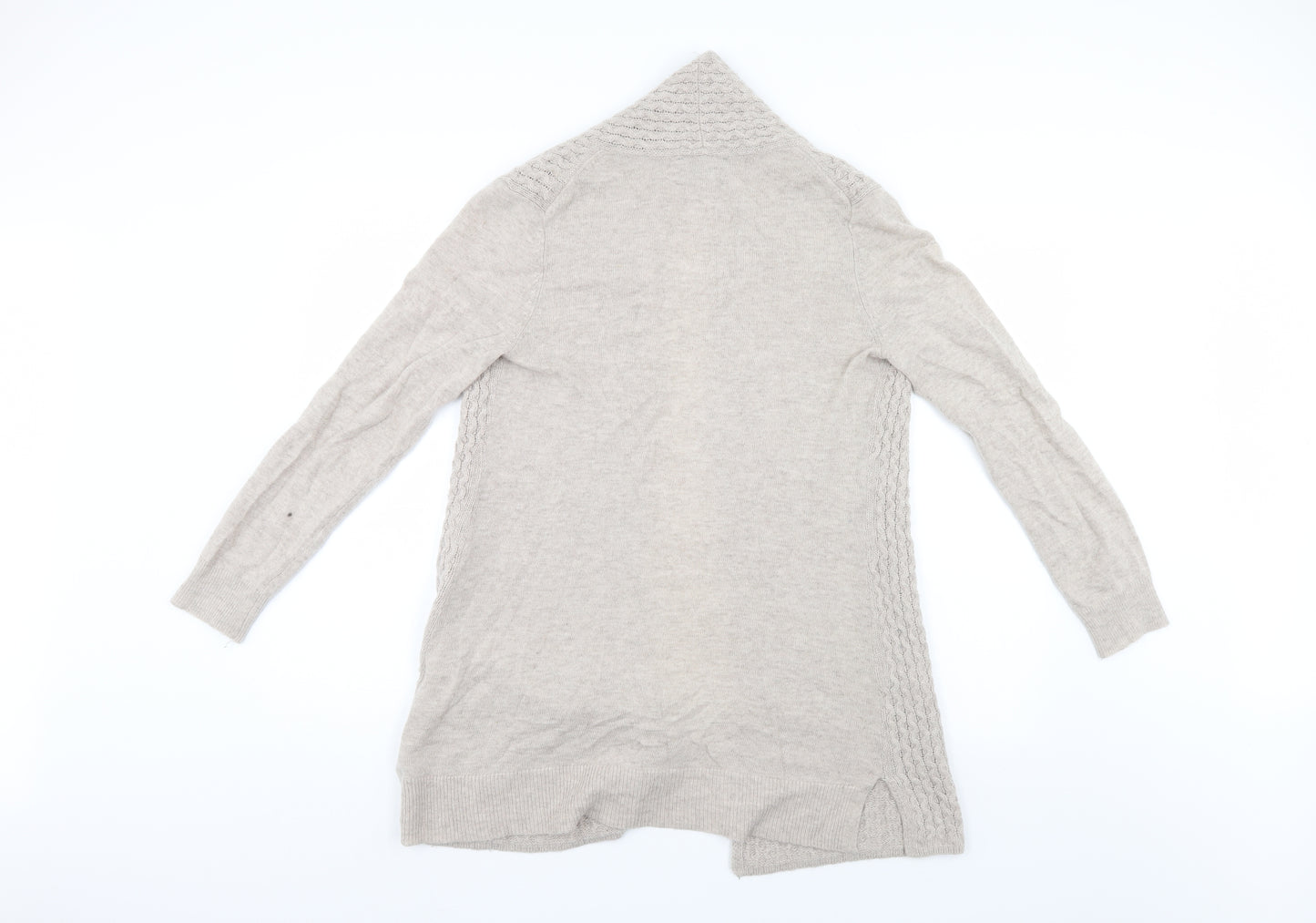 Cynthia Rowley Womens Ivory   Cardigan Jumper Size L