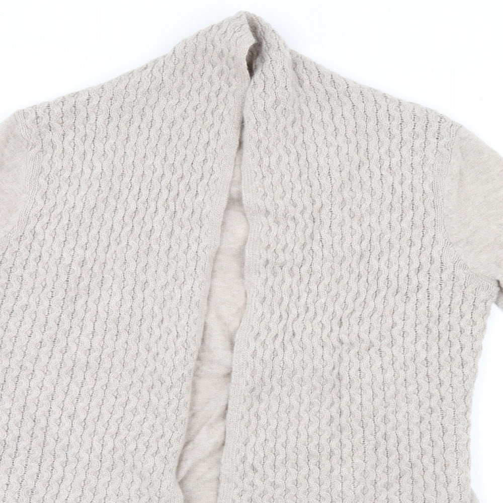 Cynthia Rowley Womens Ivory   Cardigan Jumper Size L