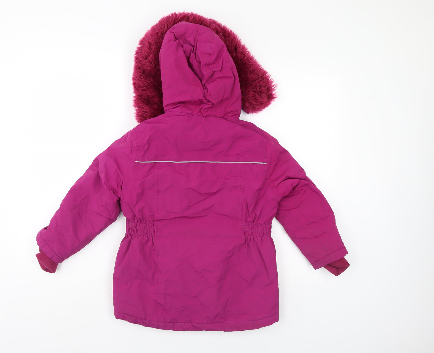Authentic outerware collection Girls Purple   Parka Coat