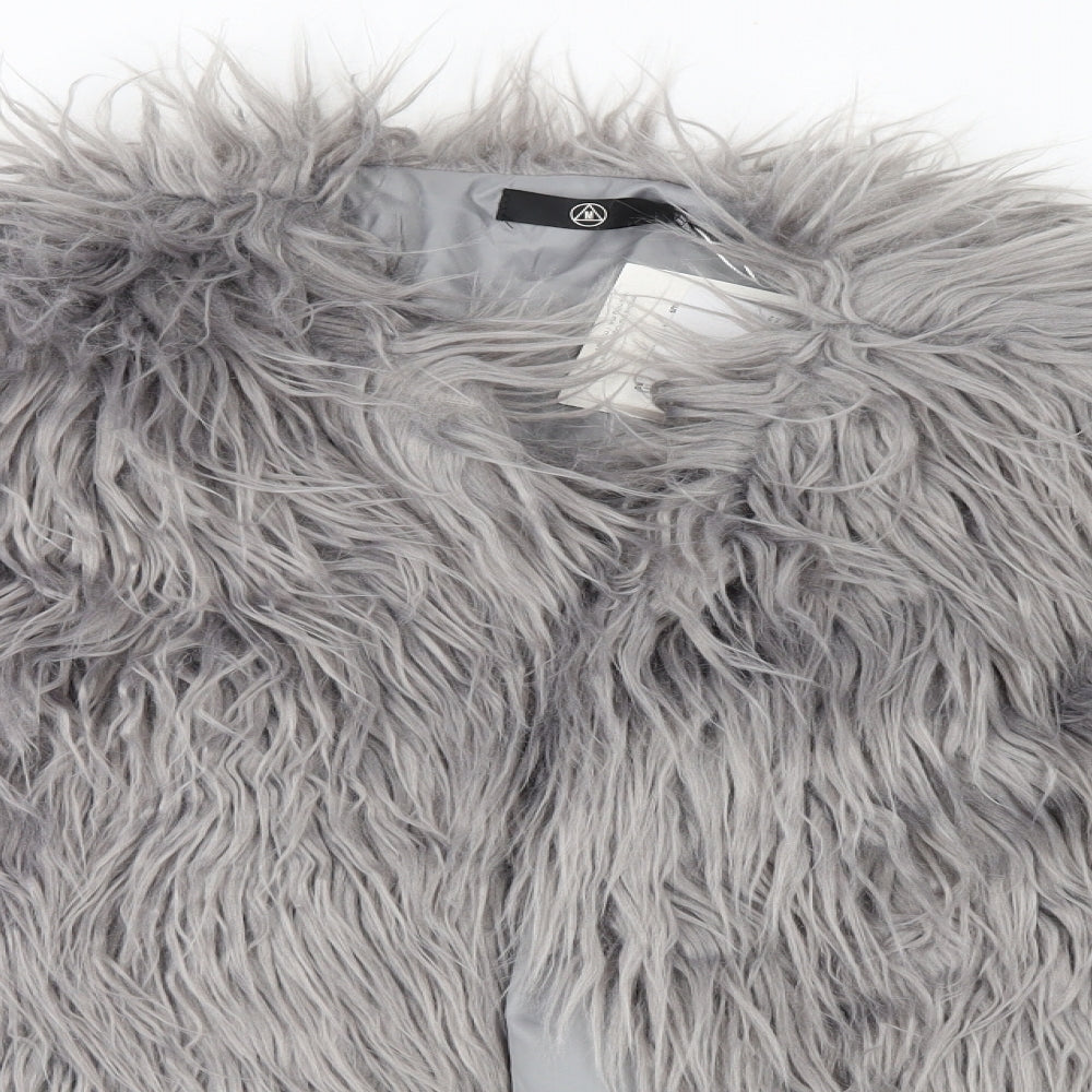 Missguided Womens Grey   Jacket  Size 10