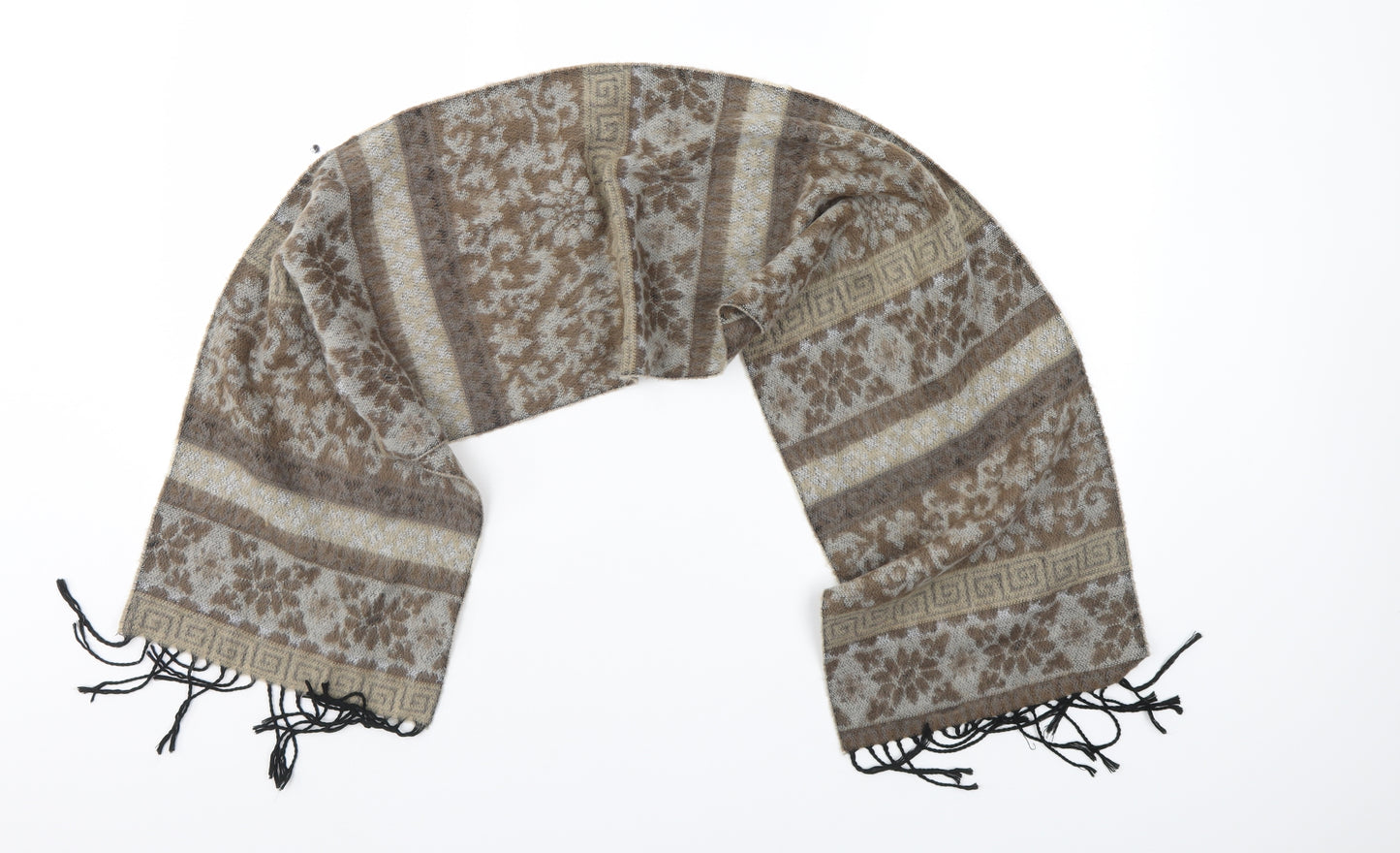 Preworn Womens Brown    Scarf