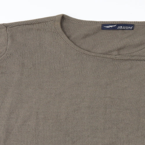 AriZona Womens Grey   Henley Jumper Size 24