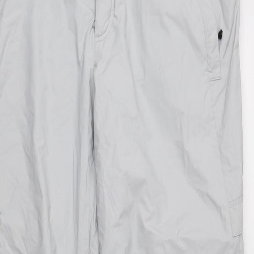Columbia Mens Grey   Snow Pants Trousers Size L L32 in