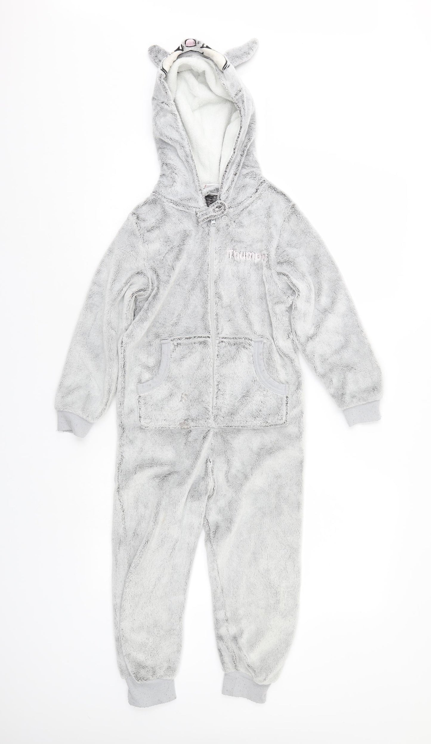 Disney Girls Grey    One Piece Size 7-8 Years