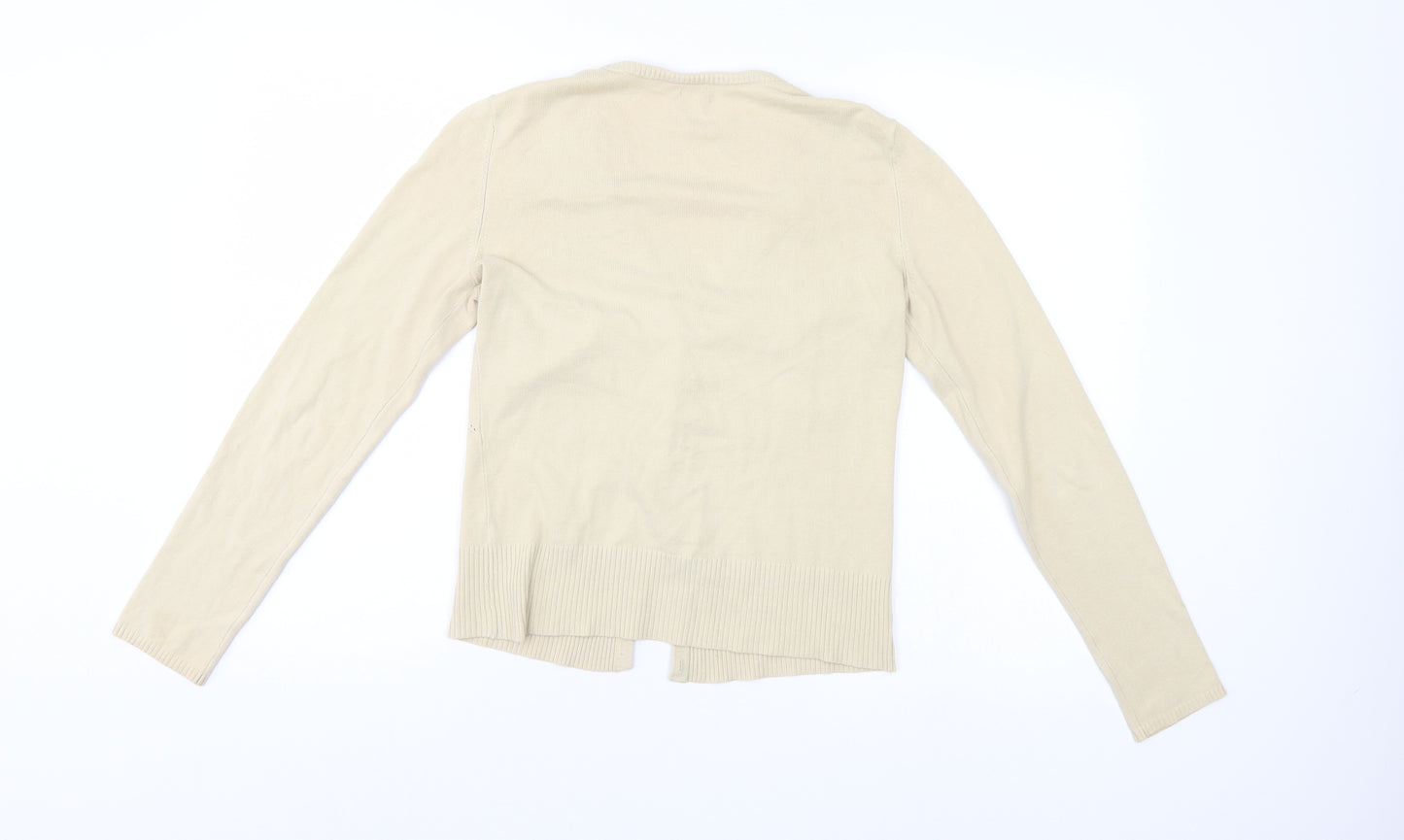 Preworn Womens Ivory   Cardigan Jumper