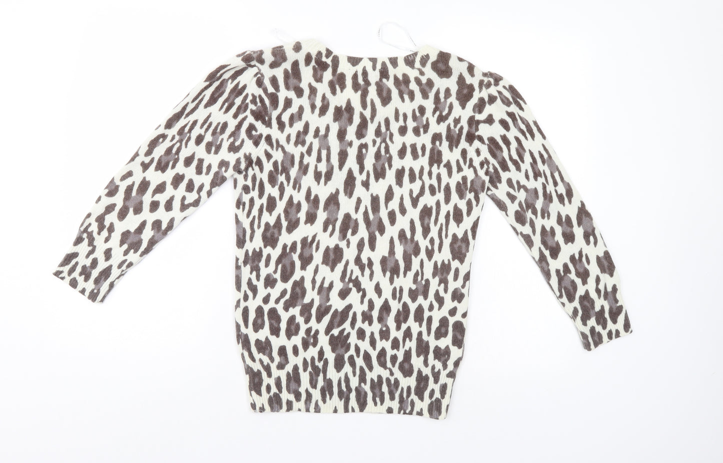 Dorothy Perkins Womens Multicoloured Animal Print  Pullover Jumper Size 8