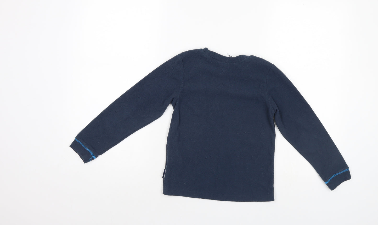 DECATHLON Boys Blue   Pullover Sweatshirt Size 6 Years