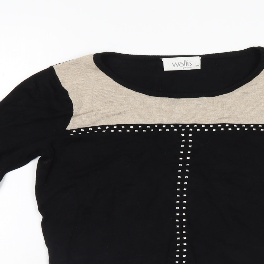 Wallis Womens Multicoloured   Pullover Jumper Size 10