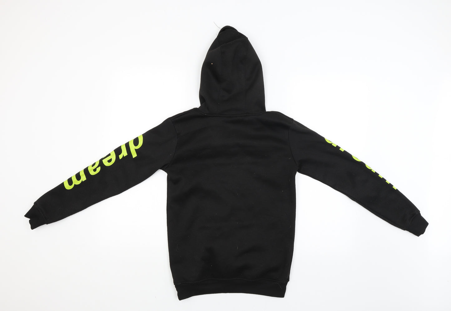 Preworn Mens Black   Pullover Hoodie Size XS