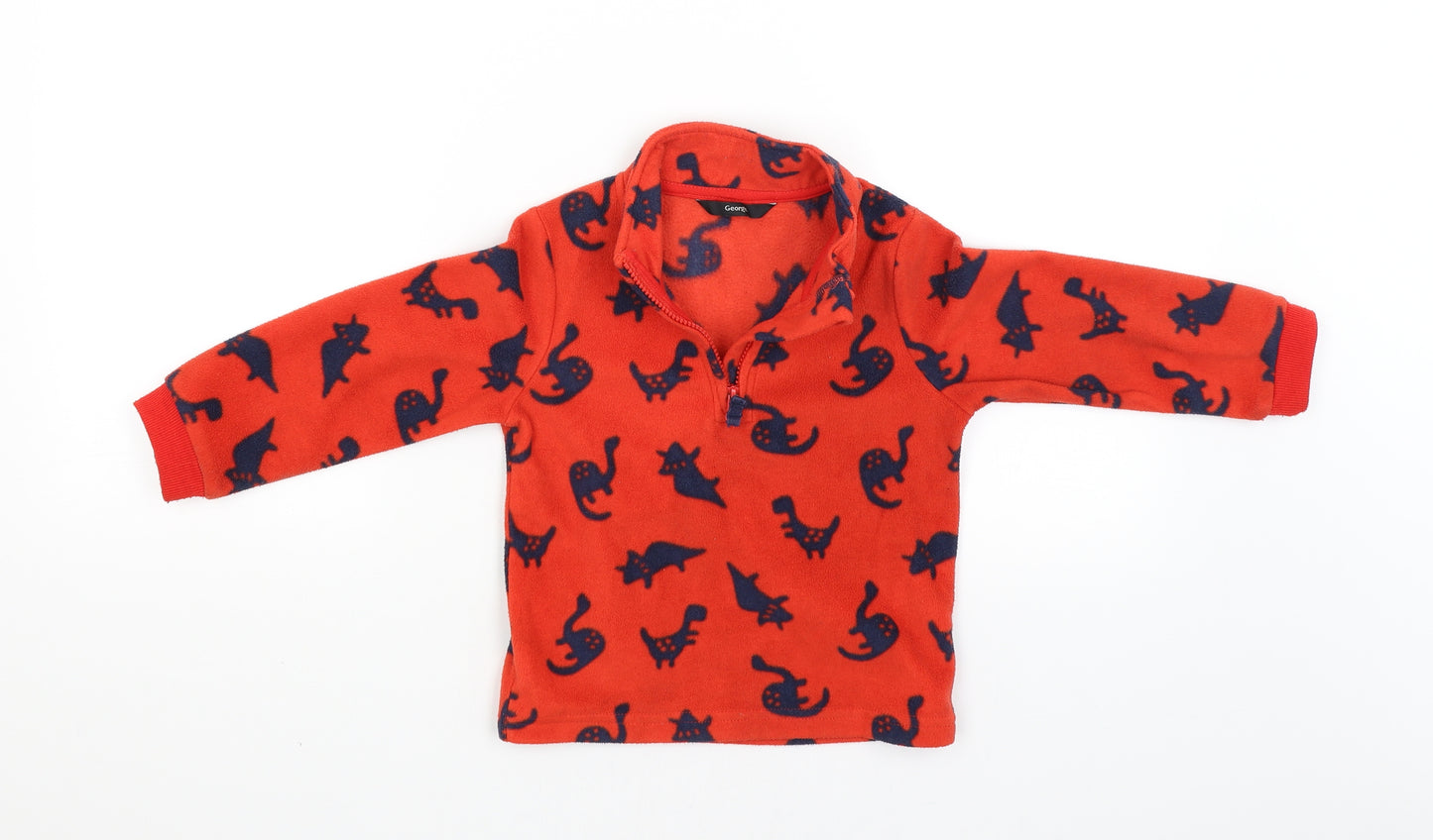 George Boys Red   Pullover Jumper Size 3-4 Years  - Ghost