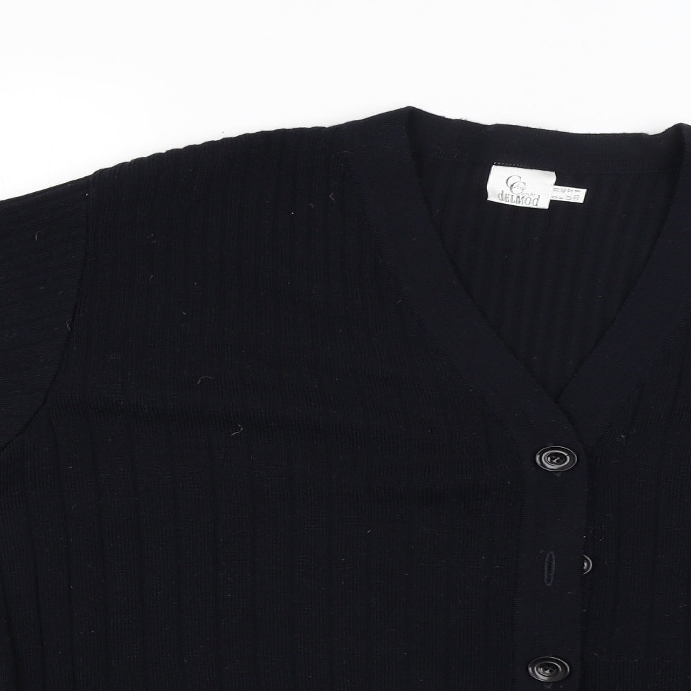 DELMOD Womens Blue   Pullover Jumper Size 12