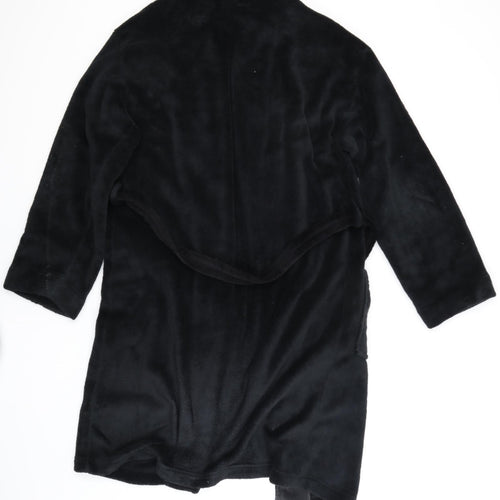 Cedar Wood State Mens Black Solid   Gown Size S