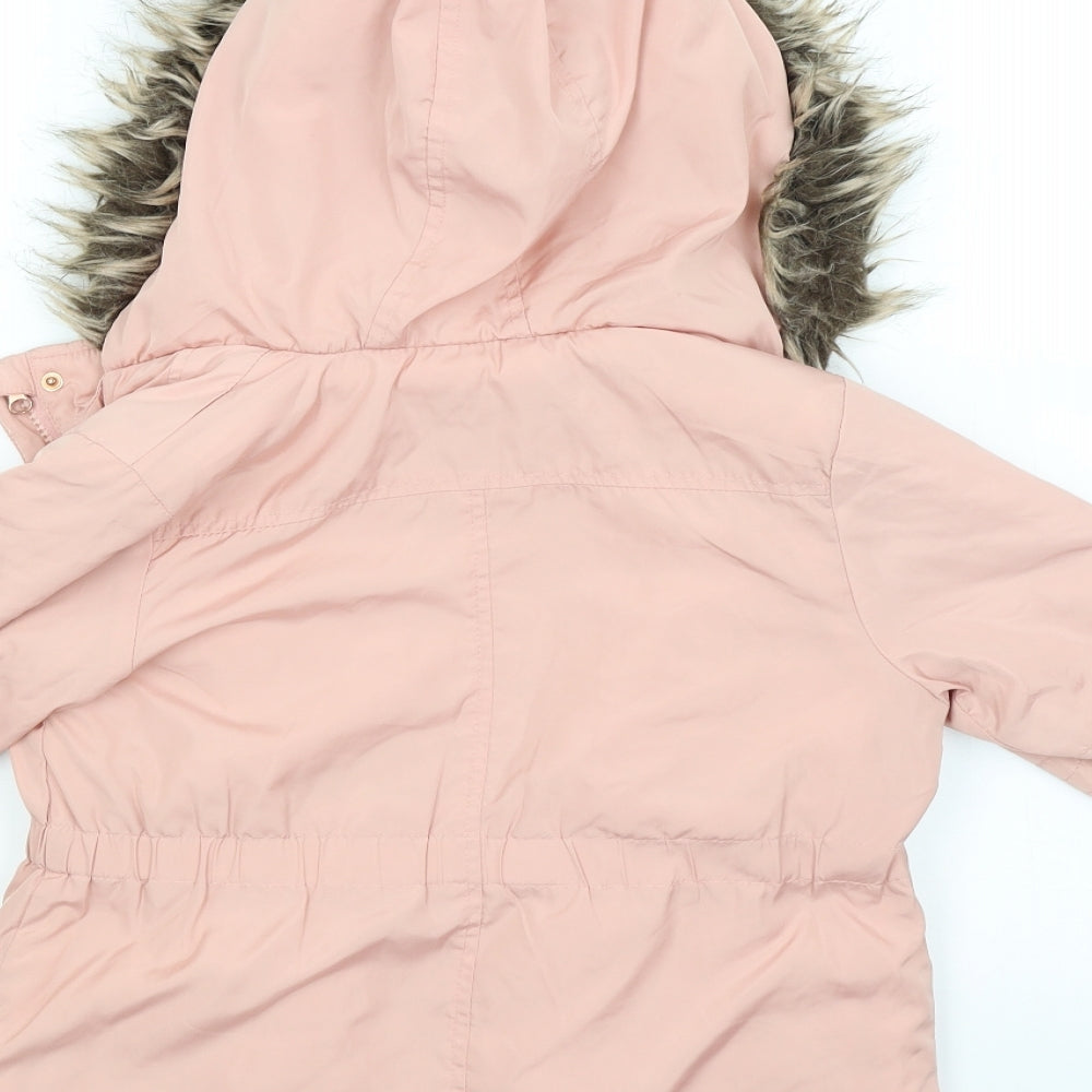 Young Dimension  Girls Pink   Jacket Coat Size 5-6 Years