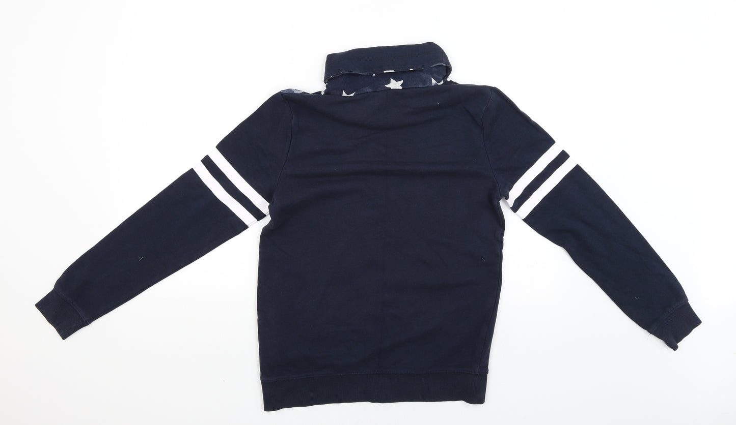 H&M Girls Blue   Pullover Jumper Size 13-14 Years