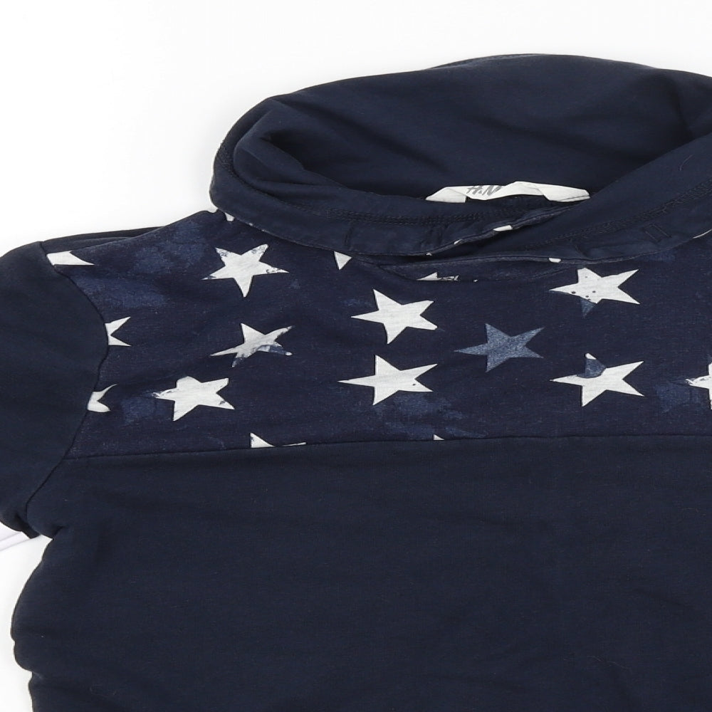 H&M Girls Blue   Pullover Jumper Size 13-14 Years