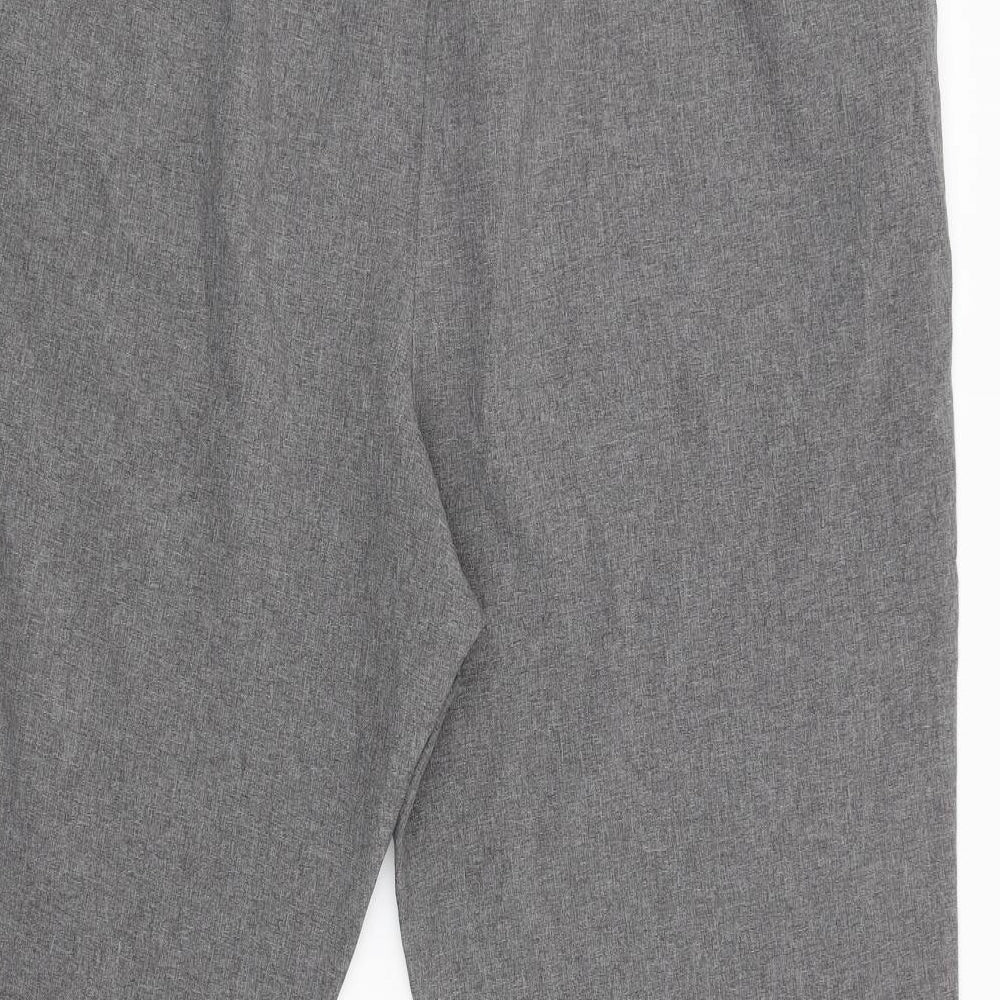 Petite Womens Grey   Trousers  Size 20 L24 in