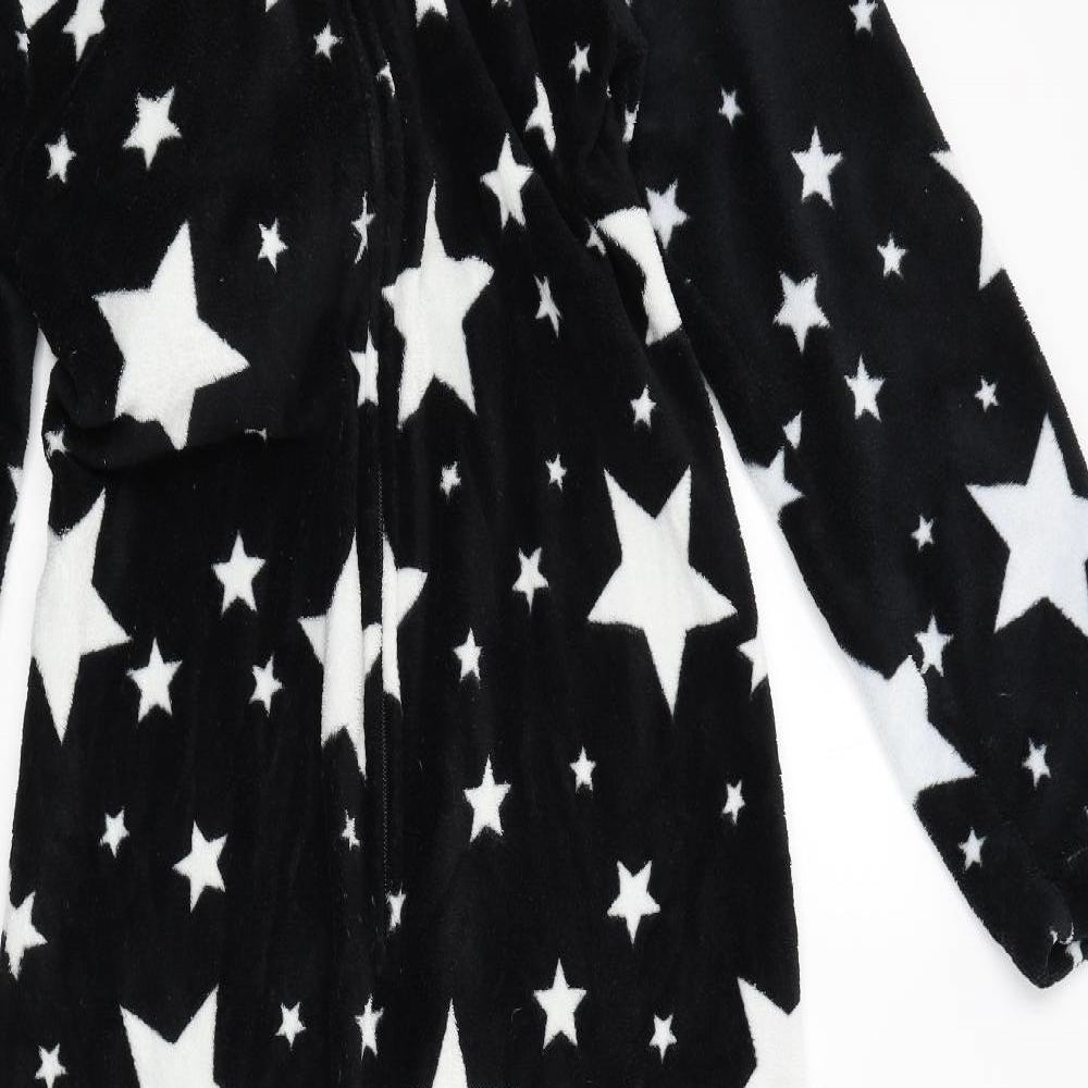 Peacocks Mens Black Solid   One Piece Size S