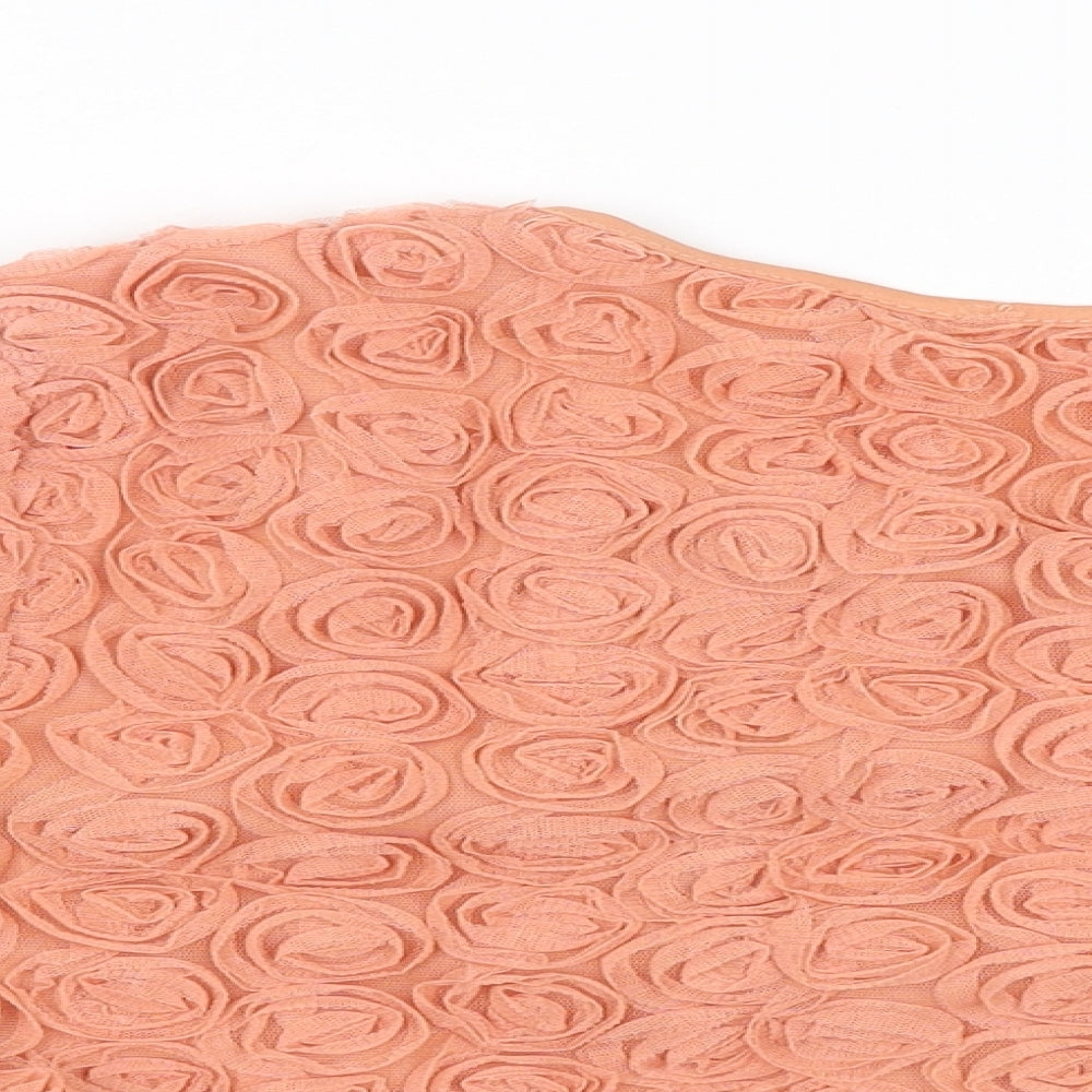 Atmosphere Womens Orange   Cropped Blouse Size 18