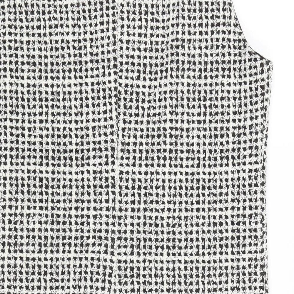 Dorothy Perkins Womens White   Tank Dress  Size 8