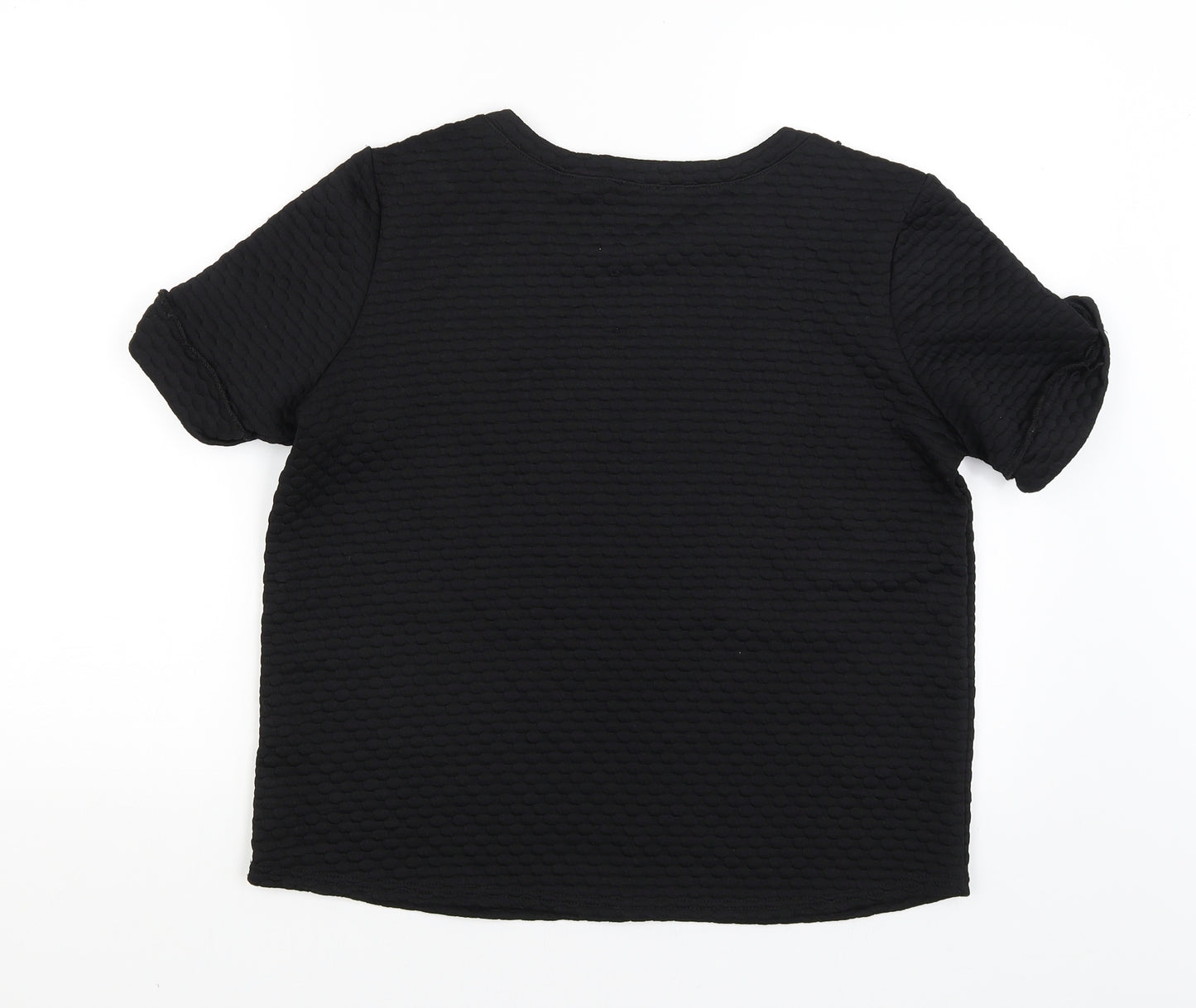 Warehouse Womens Black   Pullover Jumper Size 14