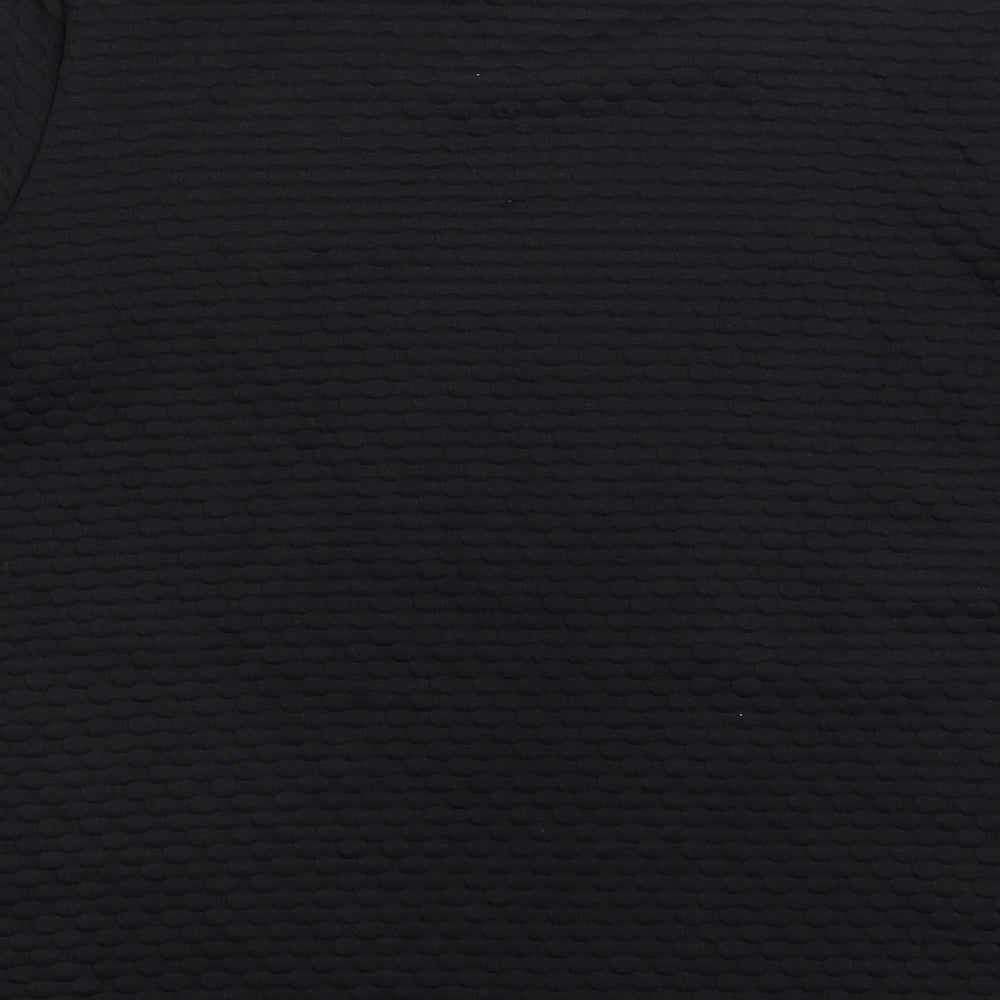 Warehouse Womens Black   Pullover Jumper Size 14