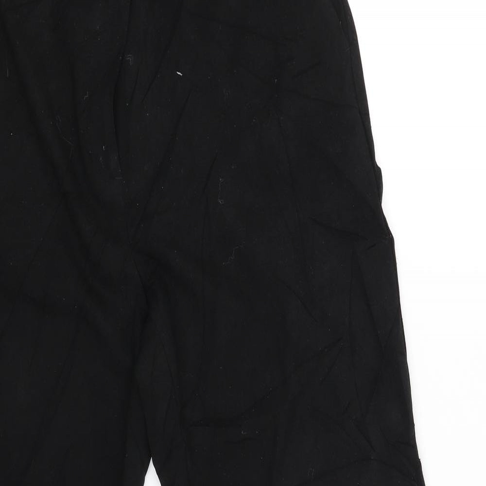 M&S Womens Black   Trousers  Size 12 L30 in