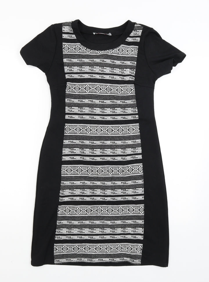 Louche Womens Black Pencil Dress Size 10