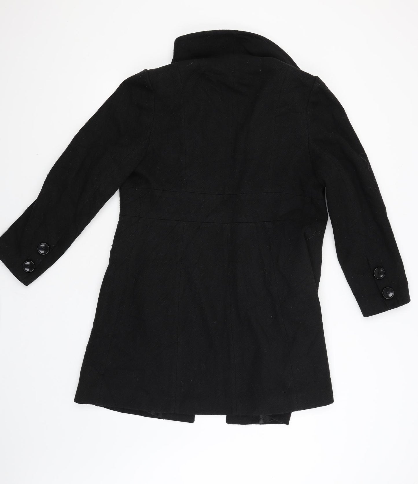 Dorothy Perkins Womens Black   Jacket Coat Size 14