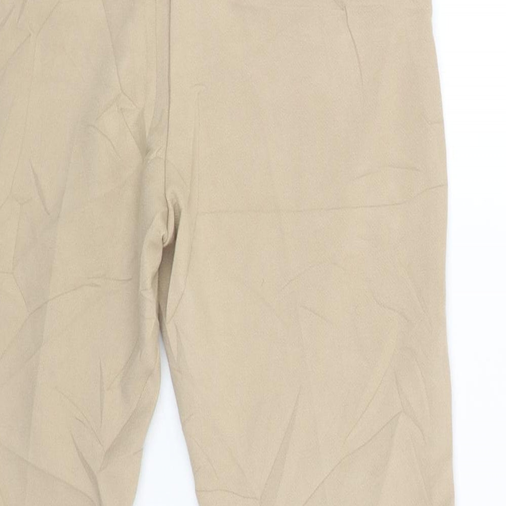 Autograph Womens Beige   Trousers  Size 10 L26 in