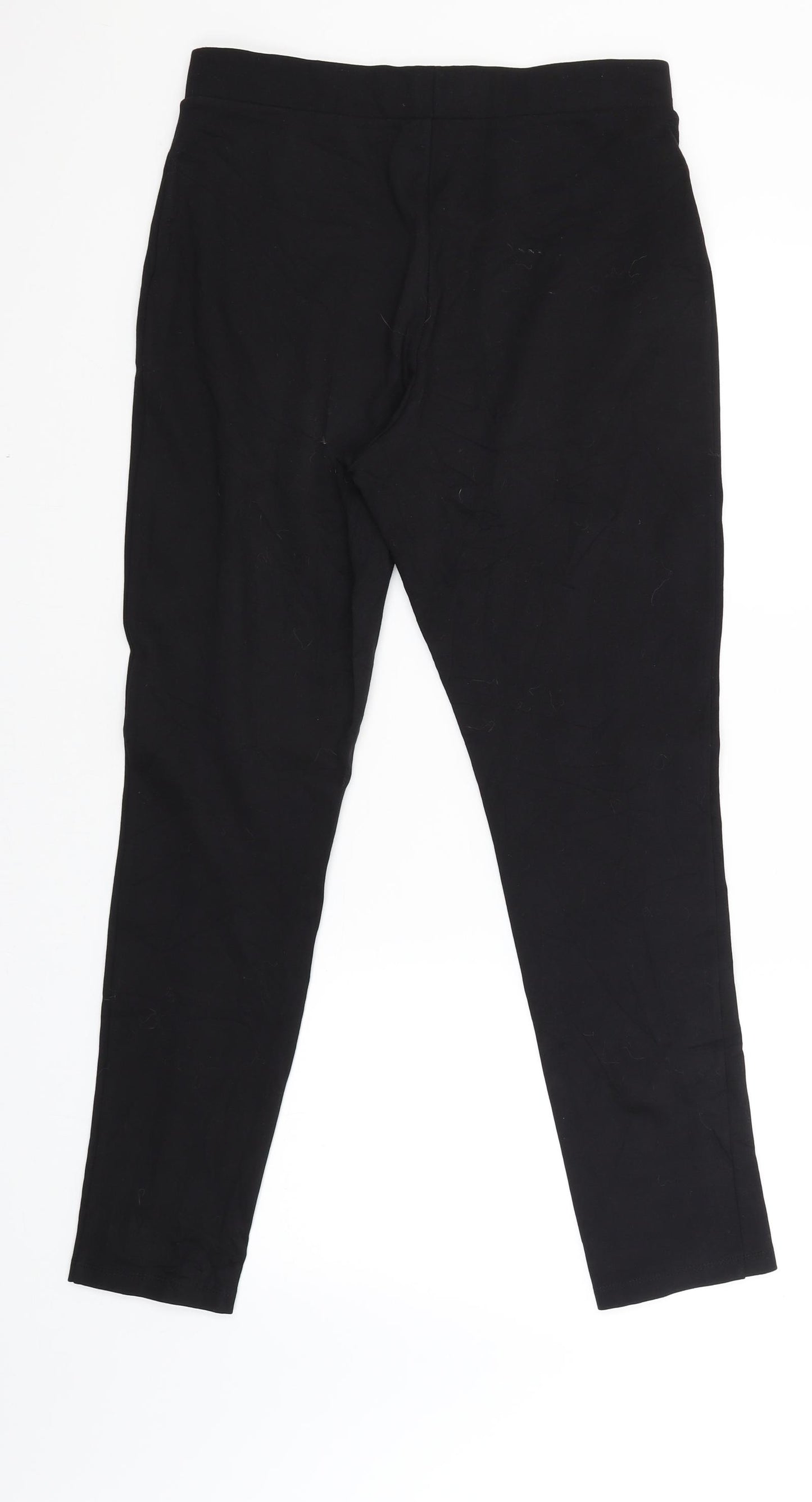 TU Womens Black   Trousers  Size 14 L27 in
